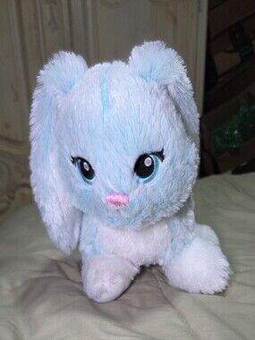 Build-A-Bear Blue & White Bunny Plush